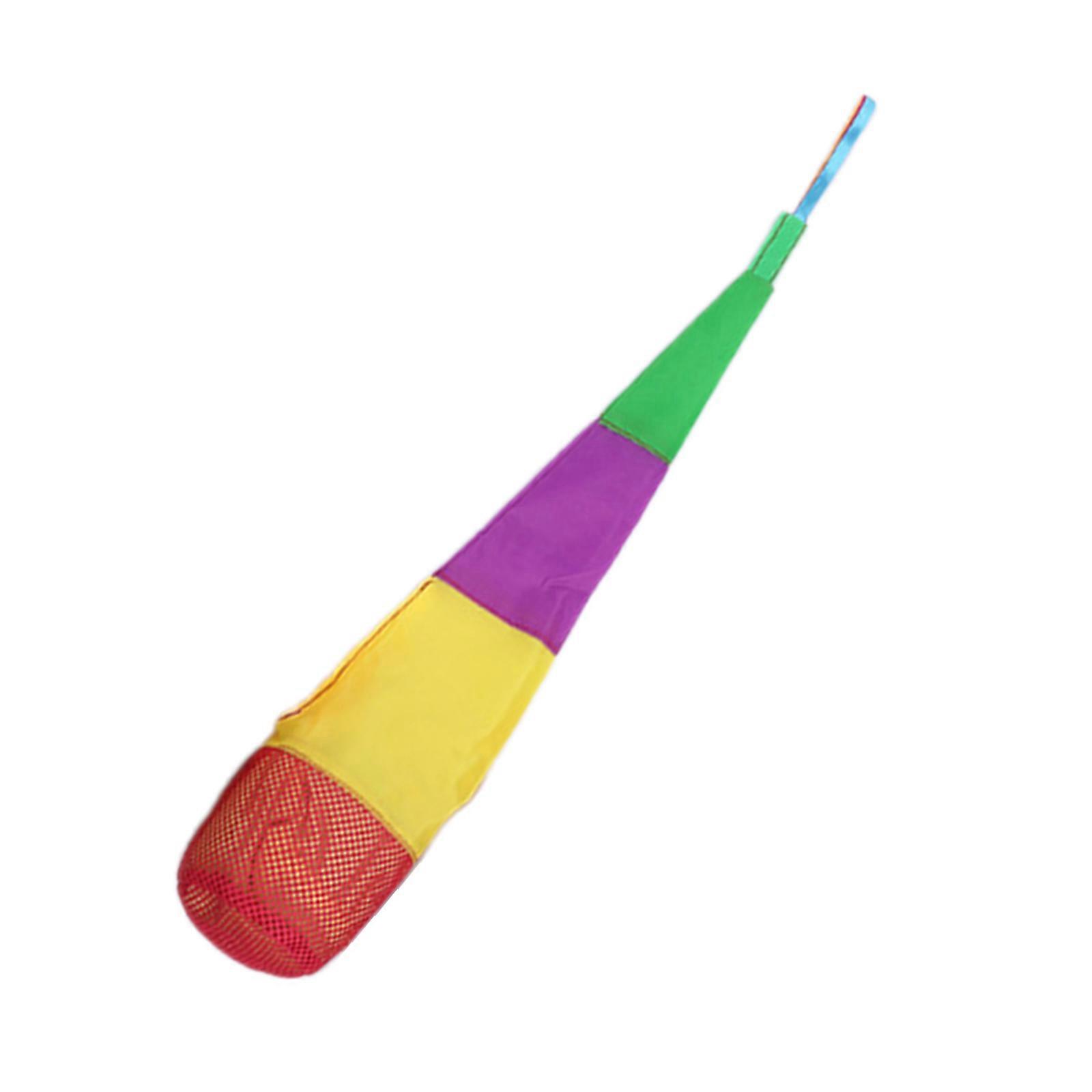 Toss Sensory Toy for Active Children's Outdoor Entertainment Pool Beach Toy Engaging Throw and Catch Toy with Tail  Red