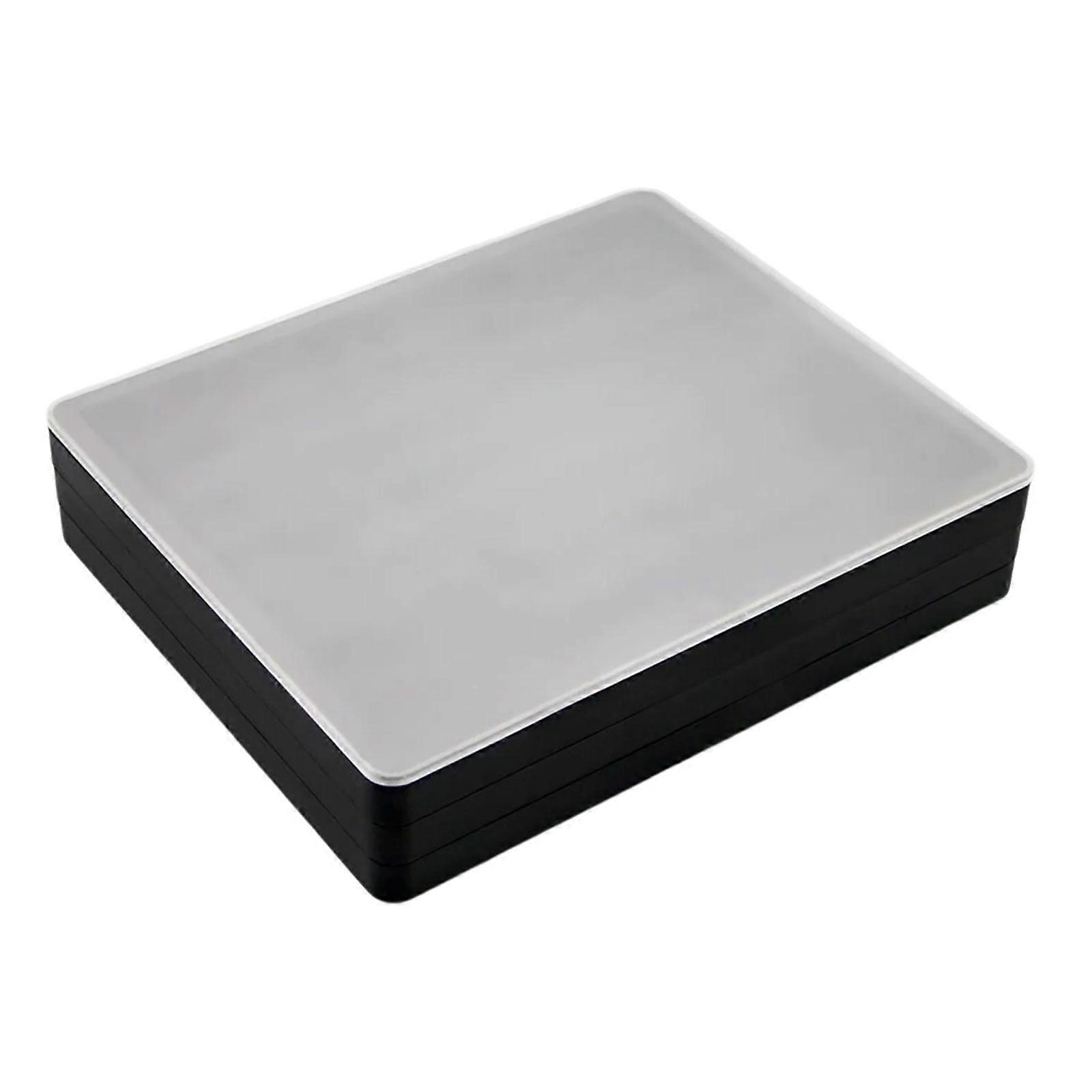 Clear Lid Keycap Storage Framework Rank Plastic Container Componentized Structure For Mechanical Keyset Divisions Organization  Black