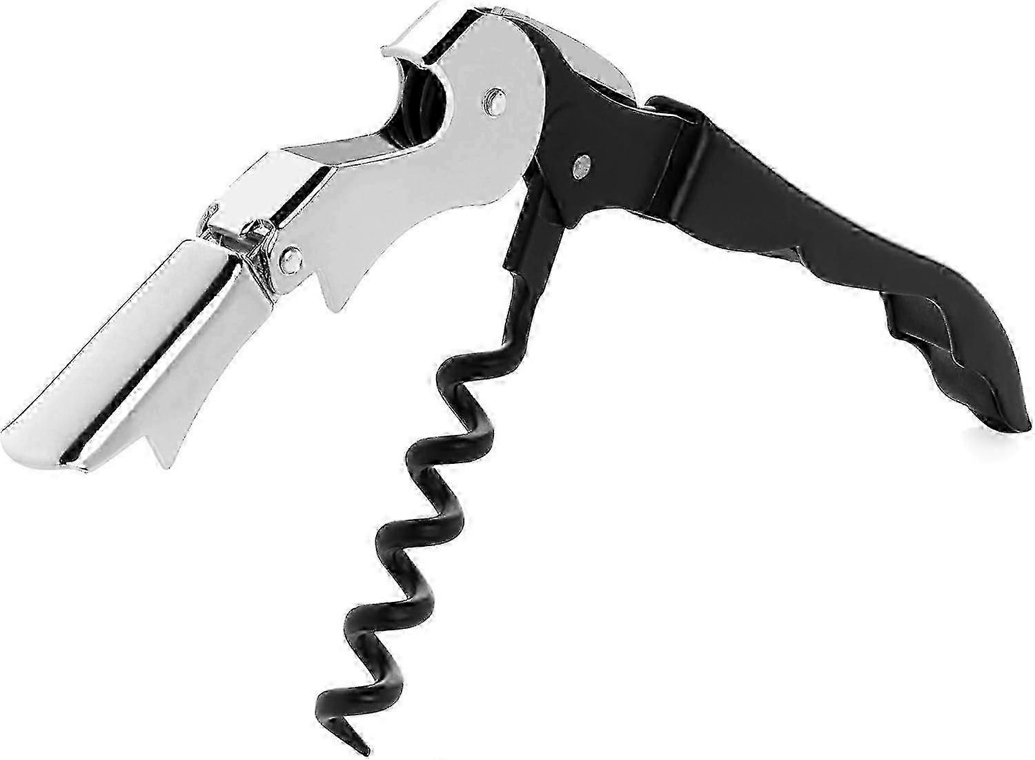 Professional Opener, Manual Corkscrew with Foil Cutter for Servers and Bartenders