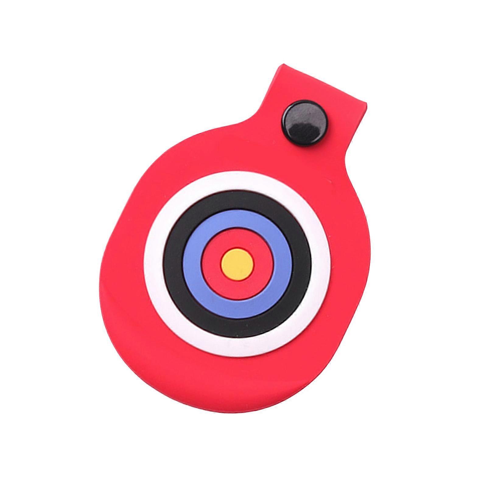 Recurve Bows Limb Tip Protections Shoot Break Pad on Shoe Foot for Longbows Recurve Bows Shoot Limb Protectors Tool  Red