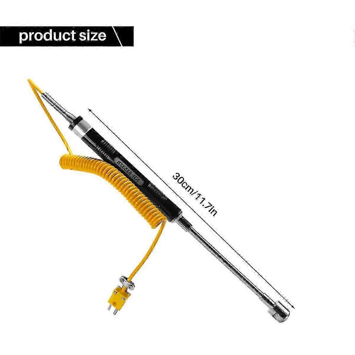 -81532b -50 To 500deg/c K Type Handheld Surface Thermocouple Probe For Measuring The Surface Temper