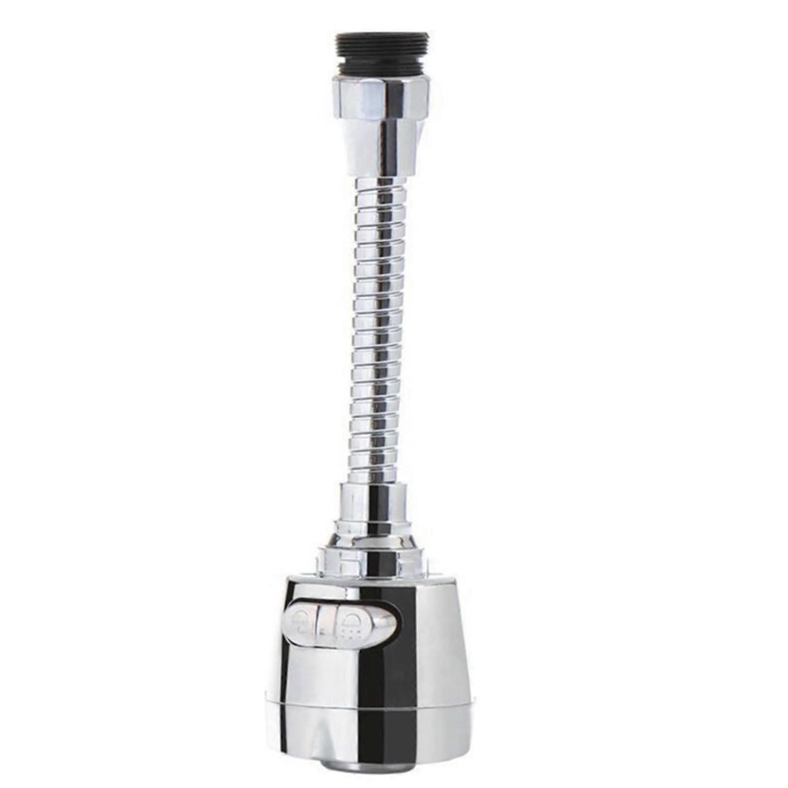 Flexible Kitchen Faucet Sprayer with MultiLayer Electroplating Aerator and AntiSplash Water Filter