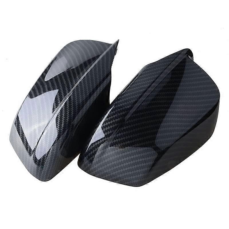 5 Series F10 F11 F18 Side Mirror Cover Cap 20102013 Original Black Type2 Carbon Pattern