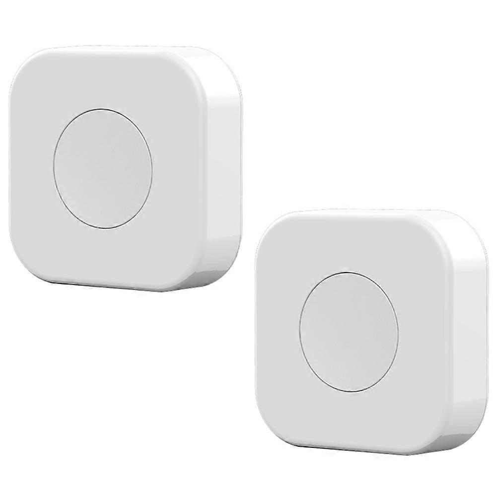 2 Tuya ZigBee Button Smart Home Scene Switch Multi-Scene Linkage Wireless Remote Control Intelligent with Zigbee Gateway