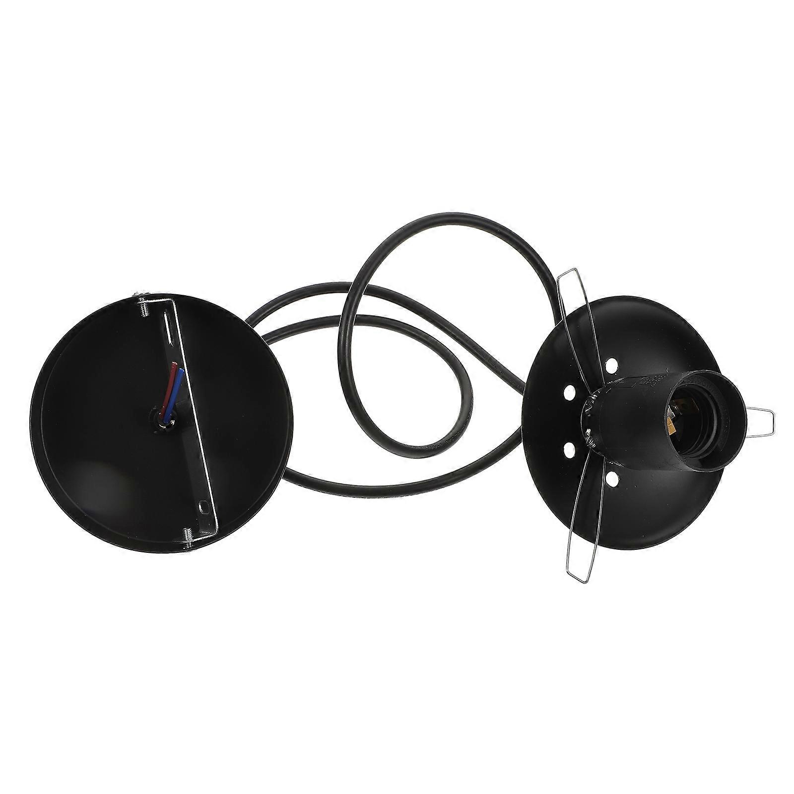 1Pc Ceiling Light Lamp Holder Decorative Light Holder PVC Ceiling Lamp Holder