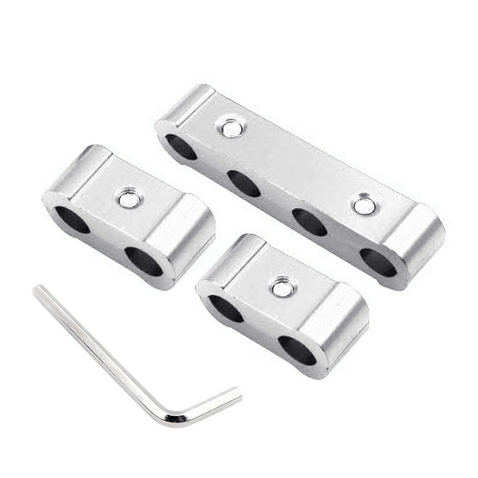 3Piece Automotive Spark Plugs Line Organizers Fixers Electrical Wire Securement Clamp for Engine Tuning and Maintenance  Silver