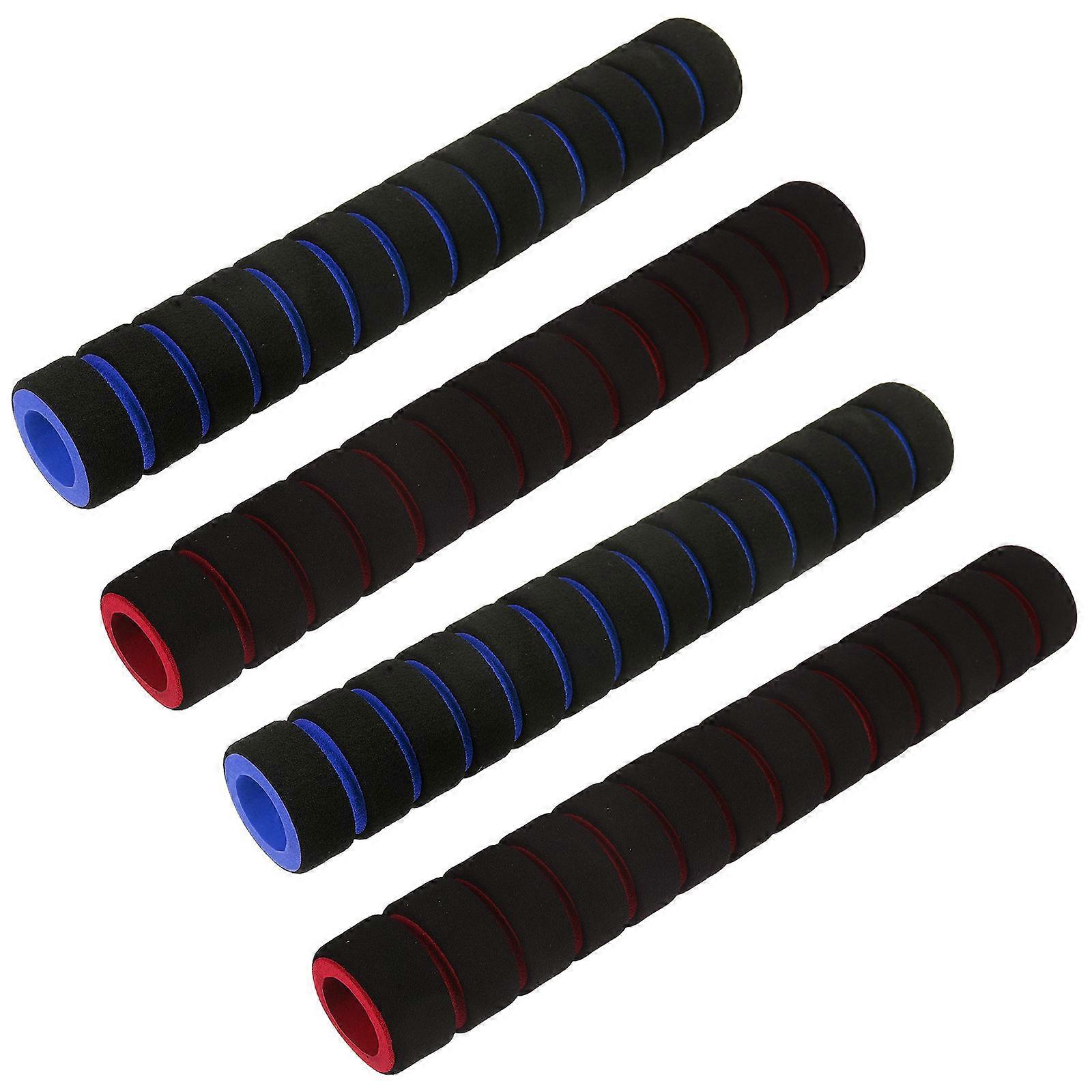 Bicycle Handlebar Grips Sponge Handle Covers for Non Slip Use 12Pcs