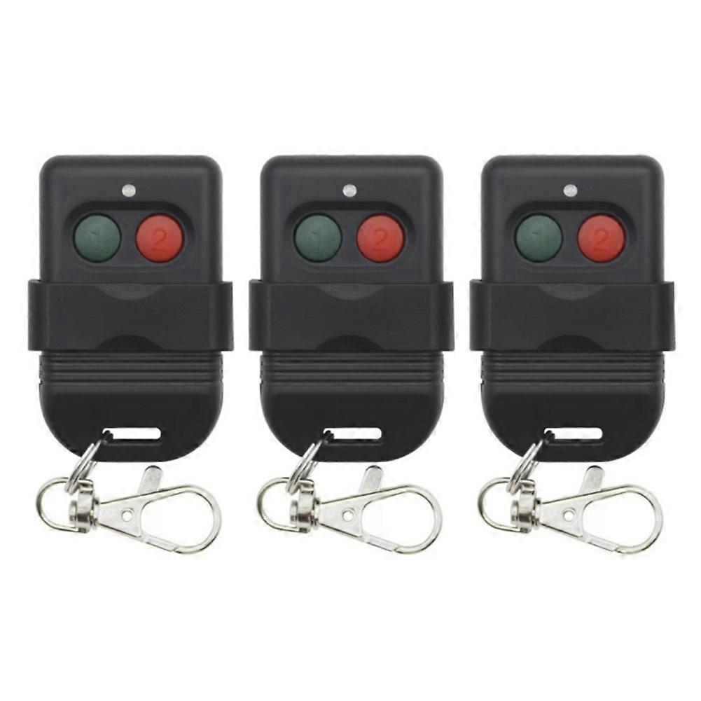 3pcs 330MHz Auto Gate Fernbedienung SMC5326 8Dip Switch Duplicator Wireless Keyfob Garagentor Opener