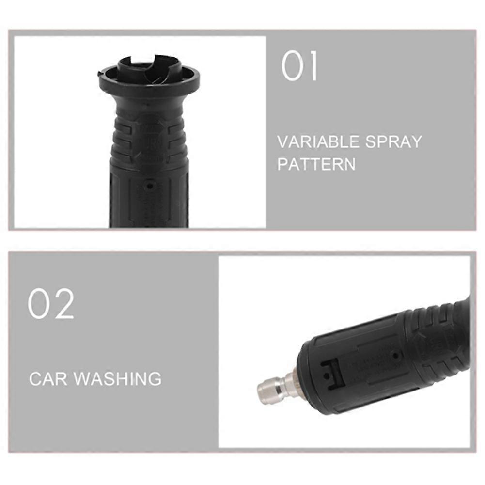 Auto Tool Adjustable High Pressure Washer Nozzle Tips,Variable Spray Pattern, 1/4inch Quick Connect Plug,3000 Psi