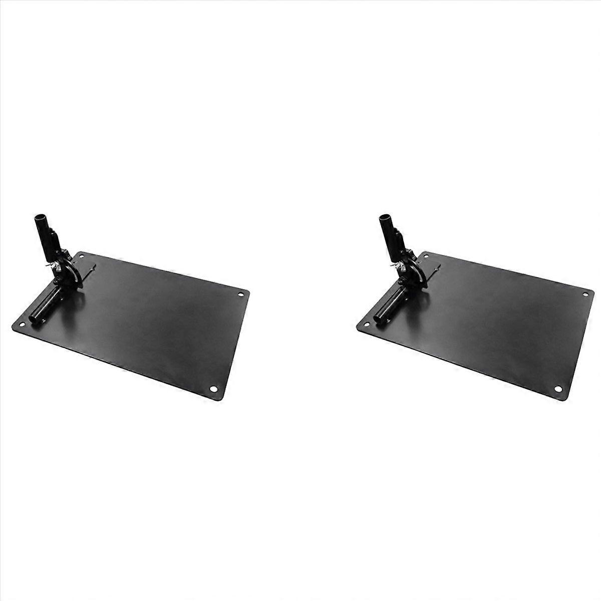 2X Professional Golf Practice Plate for Alignment Stick Metal Swing Trainer Training Accessory