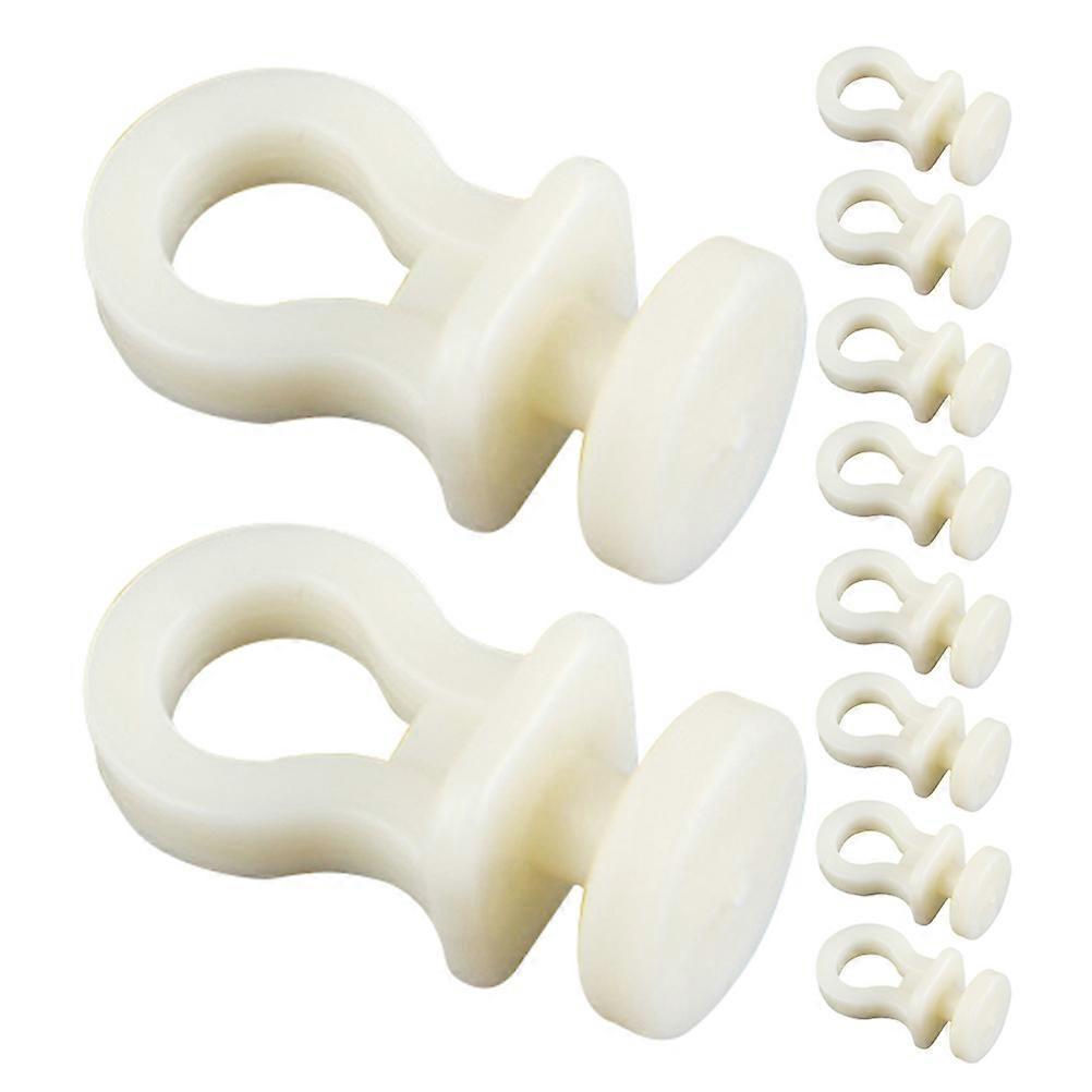 Curtain Roller Hook Gliders 50Pcs Versatile Option For Homeowners Interior Designers With Material Utilized For Easy Installation