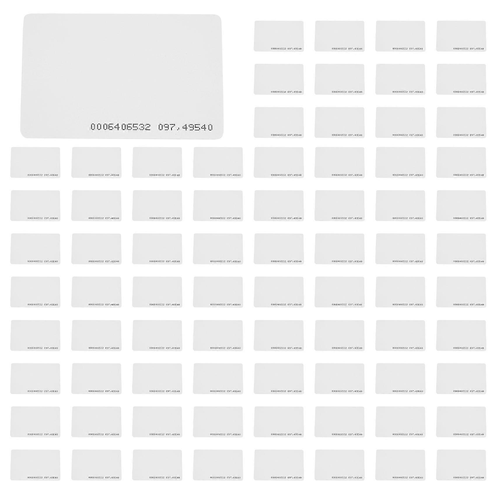 200Pcs Access Control Card RFID Card 125KHz EM4100 TK4100 Smart Proximity Card RFID Tag Key for Access Control Key