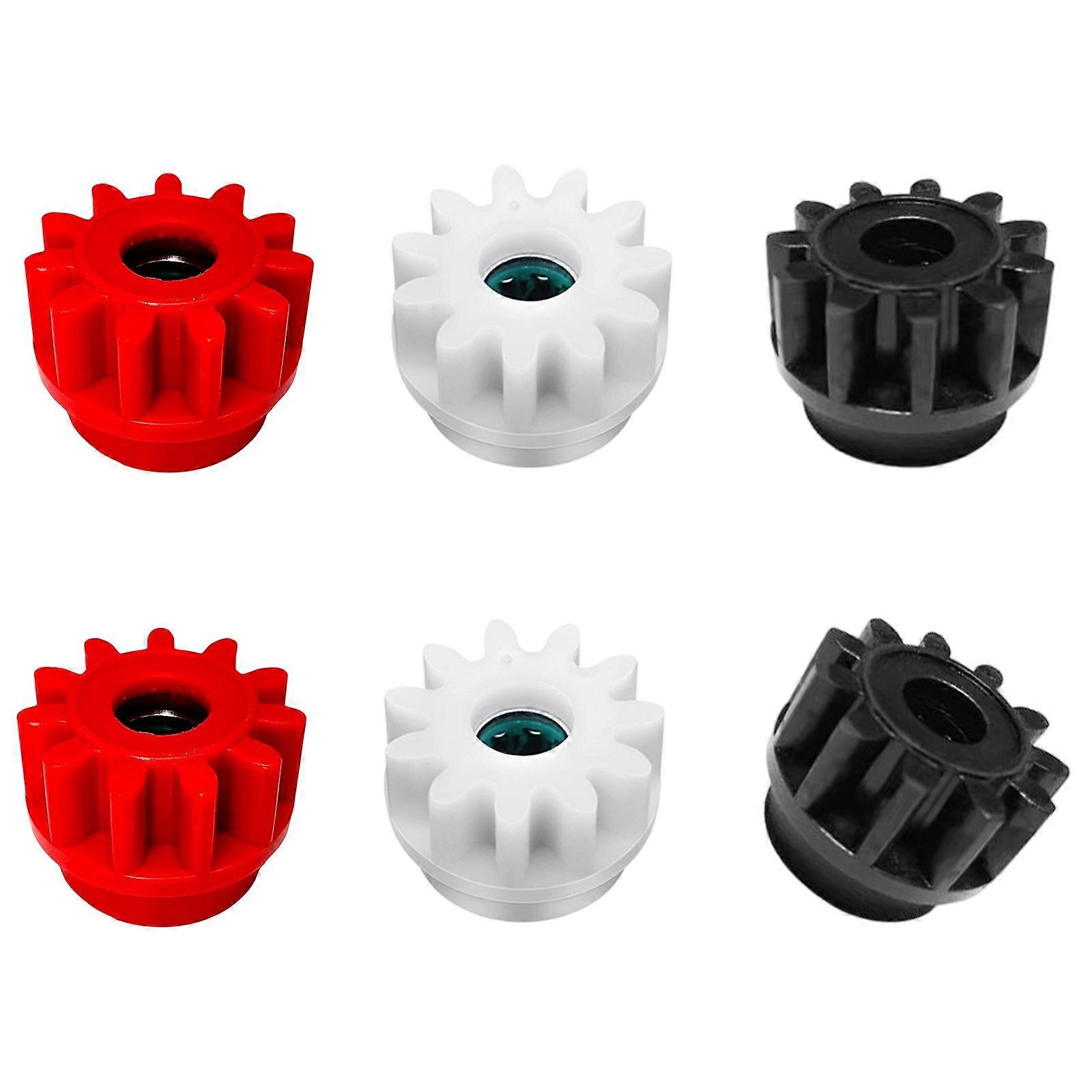 Set of 6 Universally Gear Accessories Suitable for Rotating Mops Offering Seamless Compatibility and Extended Durability Multicolor