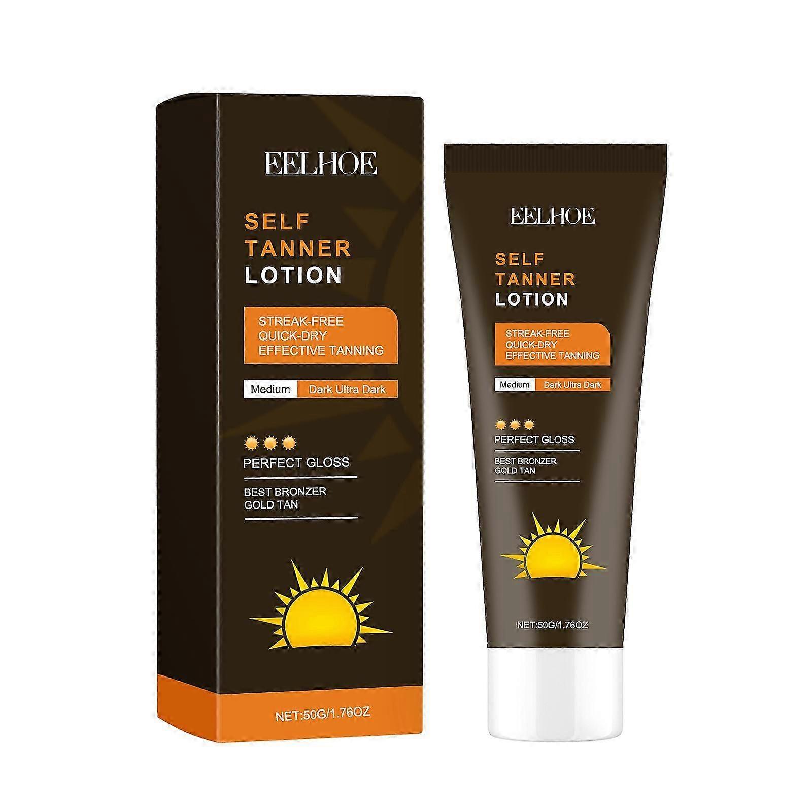 Self Tanner Lotion - Quick Outdoor Tanning, Hydrating