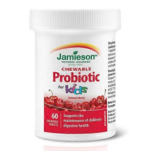 Jamieson Vitamins Chewable Probiotic For Kids Natural Cherry, 60 Chews