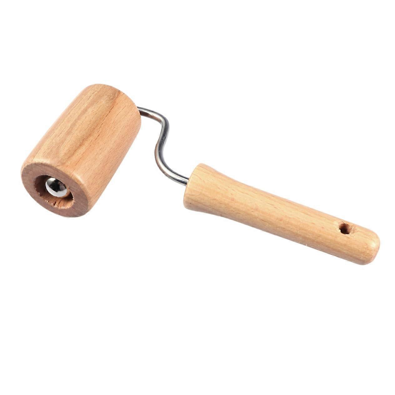 Wooden Rolling Pin MultiThickness Dough Roller for Baking Pasta Pastry Durable Solid Wood