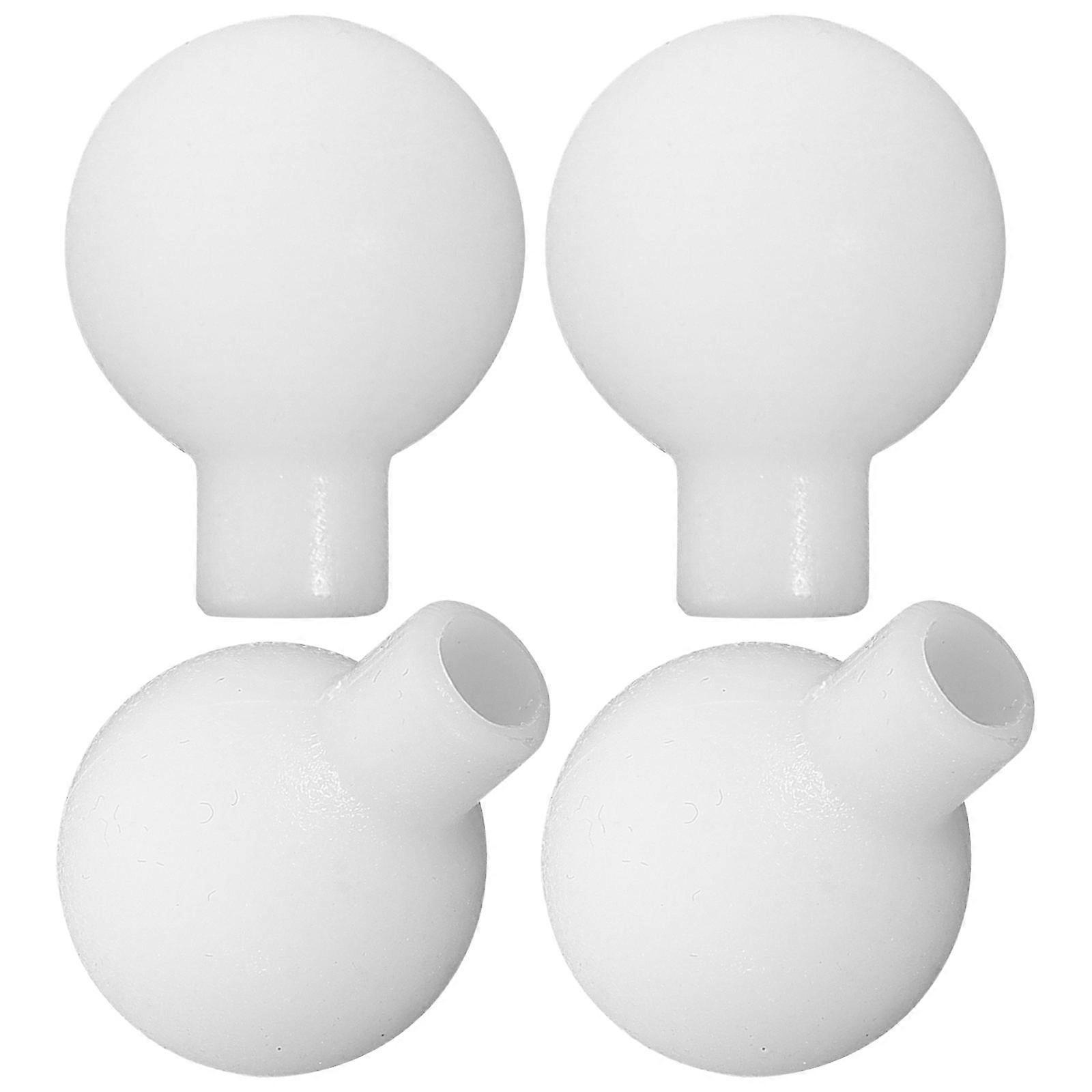 Lamp Shade Globe Ball Cover for Light Use 400Pcs Frosted White ABS Material