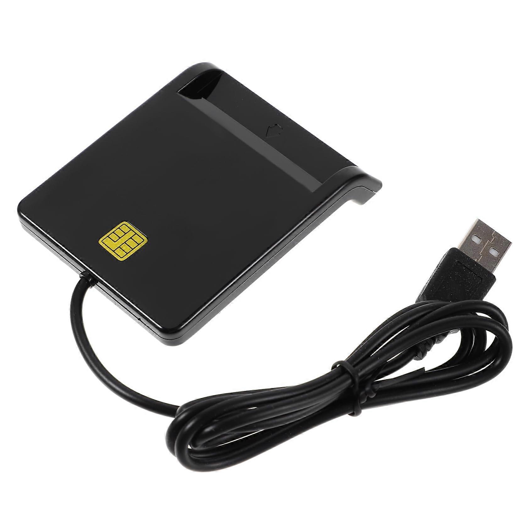 USB Smart Card Reader Speed MultiCard Access for Banking ID Windows Mac