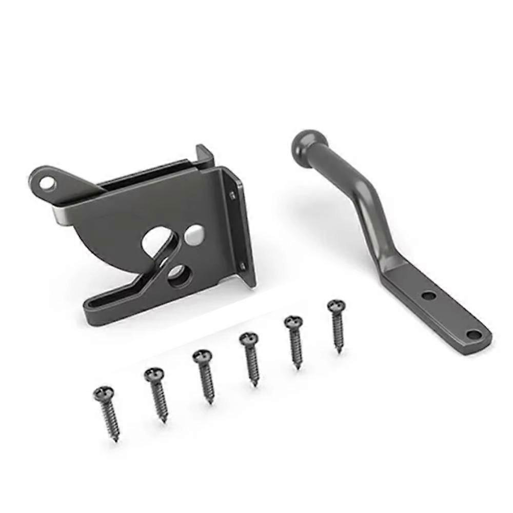 with Bolt Auto Gate Latch Multi-function Fence Hinge Latch  for Pasture Garden Fence Farm Gate