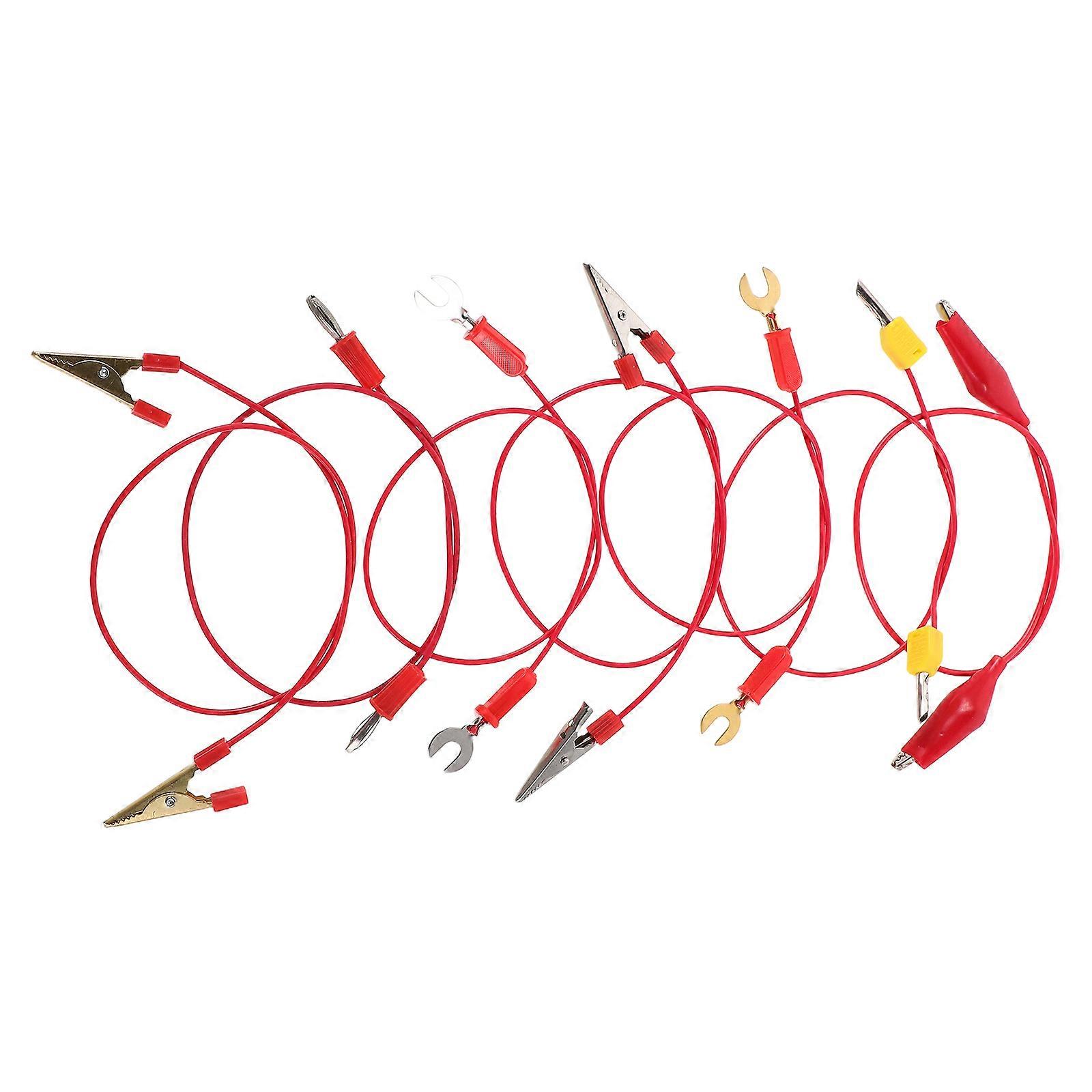 Kids Electrical Circuit Kit 7Pcs Physics Laboratory Tools with Clips