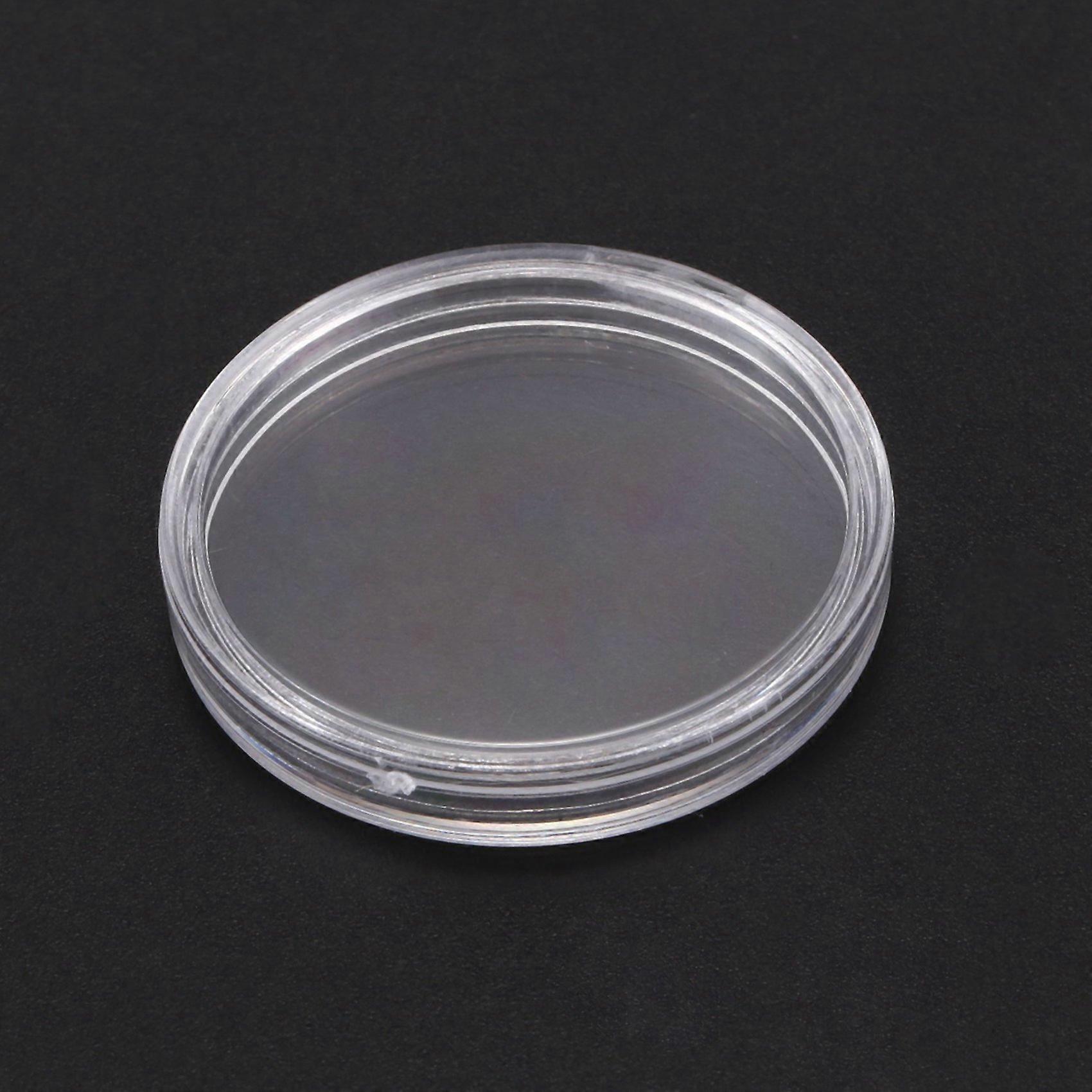 20 Pcs Small Round Transparent Plastic Coin Capsules Box 30mm