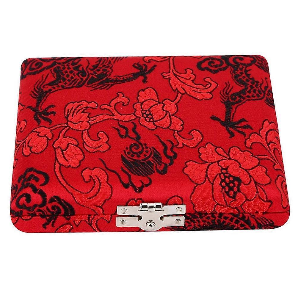 Oboe Reed Storage Box for Practical Use with 1Pcs Reed Storage Case in Red