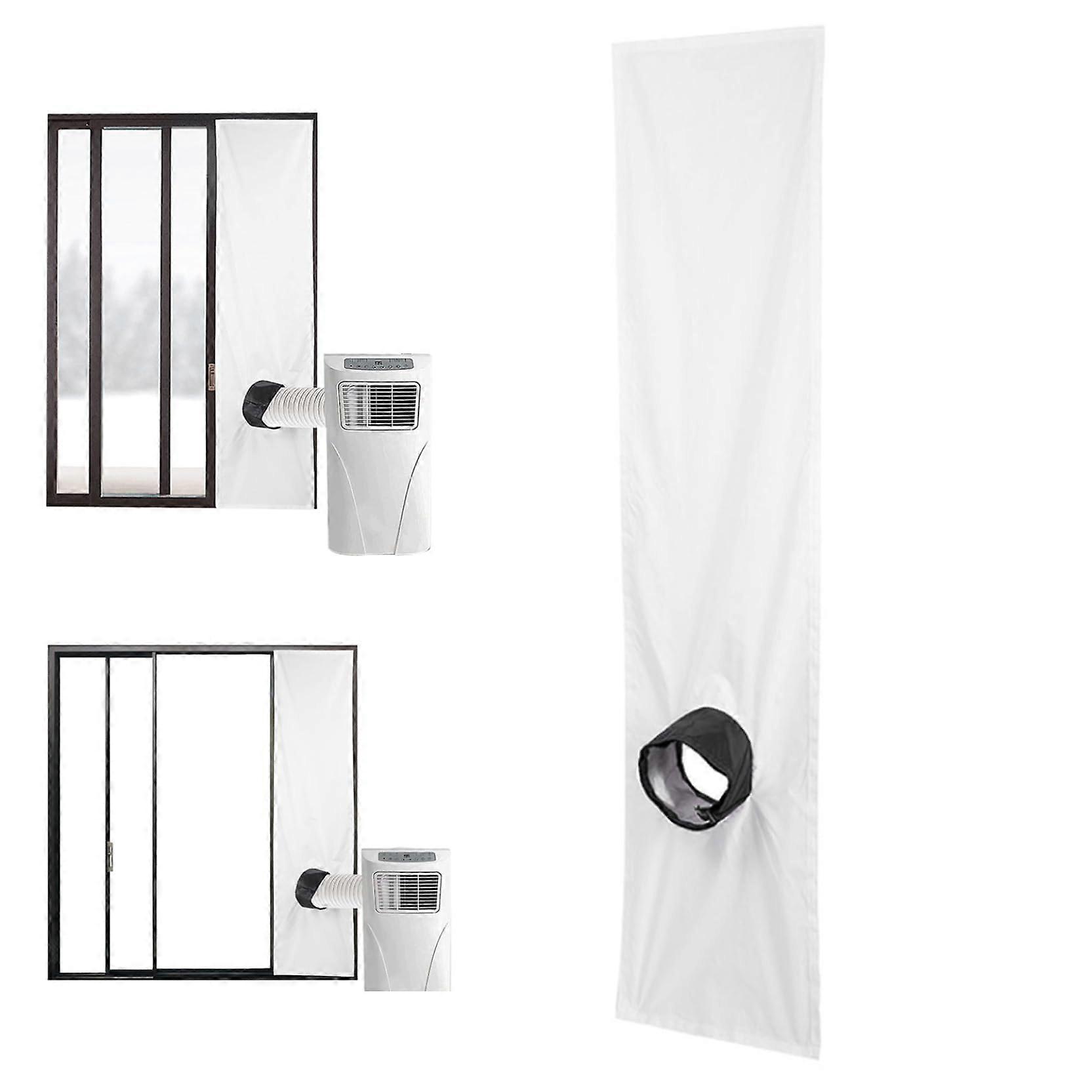 Universal Portable AC Window Seal 200cm Adjustable Air Conditioner Kit Waterproof Energy Saving