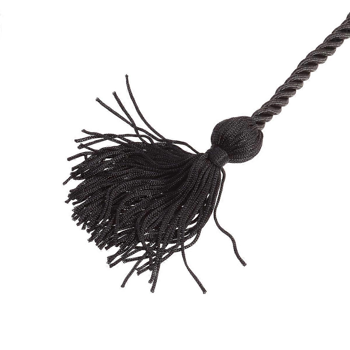 Cord Solid Color Braided Honor Graduation Cord for Graduation Black