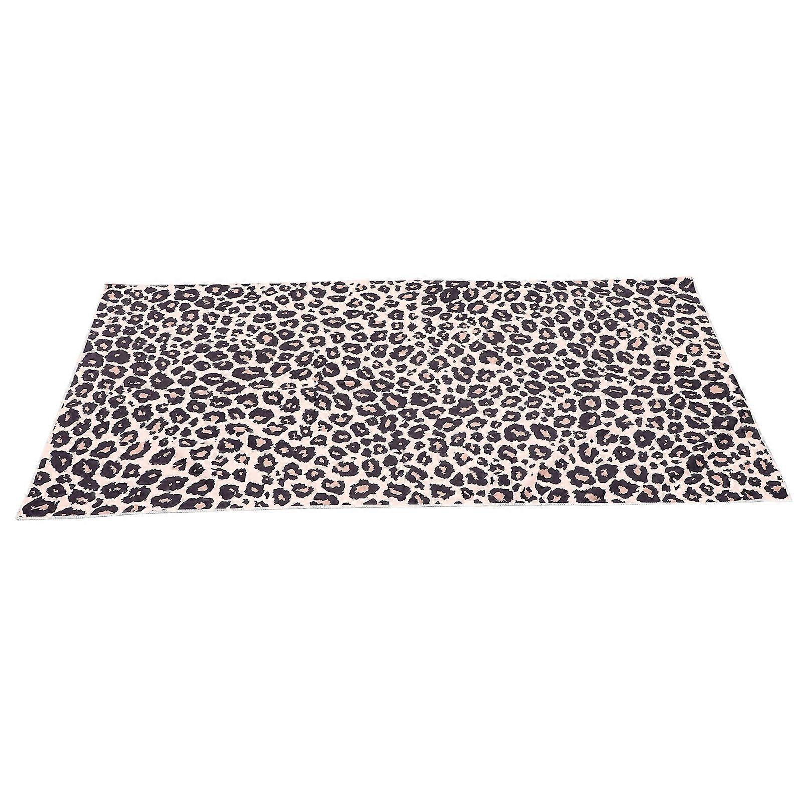 Leopard Summer Beach Towel Thickened Pool Towel for Clean Use 3Pcs