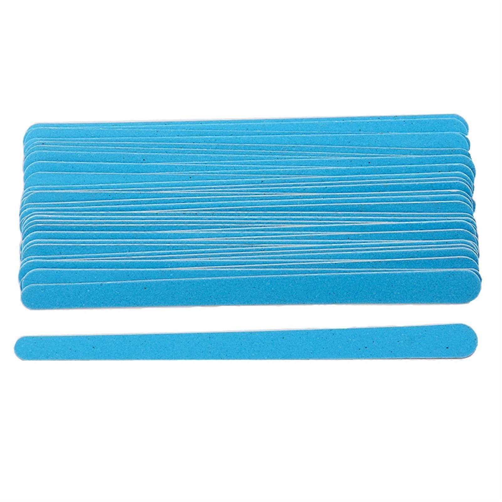 Professional DoubleSided Nail File and Buffer 100pcs for Gel Extensions Manicure Pedicure