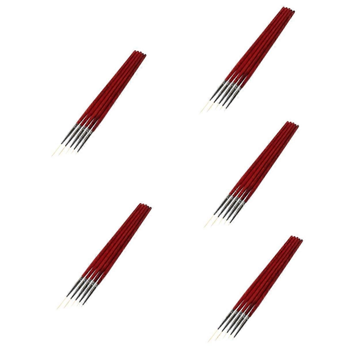 25pcs Nail Art Dotting Tools Set with Precision Pens for DIY Manicure Design