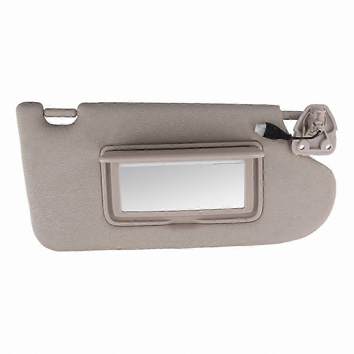 Beige Vanity Mirror Sun Visor for 2013-2018 Vehicles