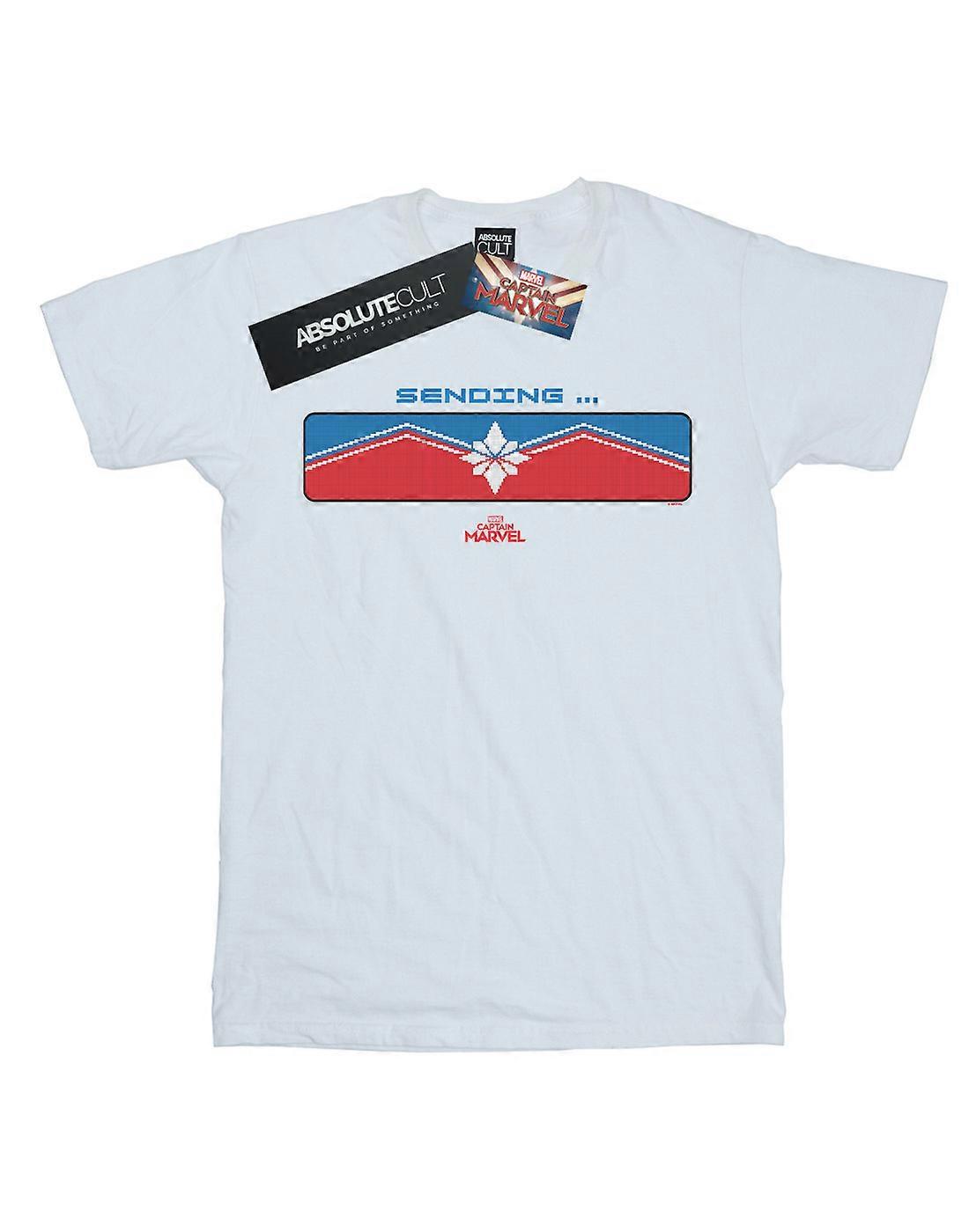 Marvel Boys Captain Marvel Sending T-Shirt