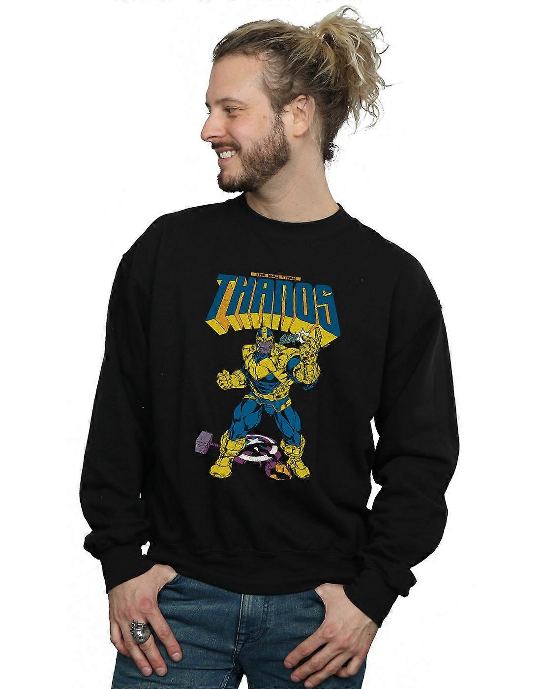 Marvel Men's Thanos Mad Titan Snap Sudadera