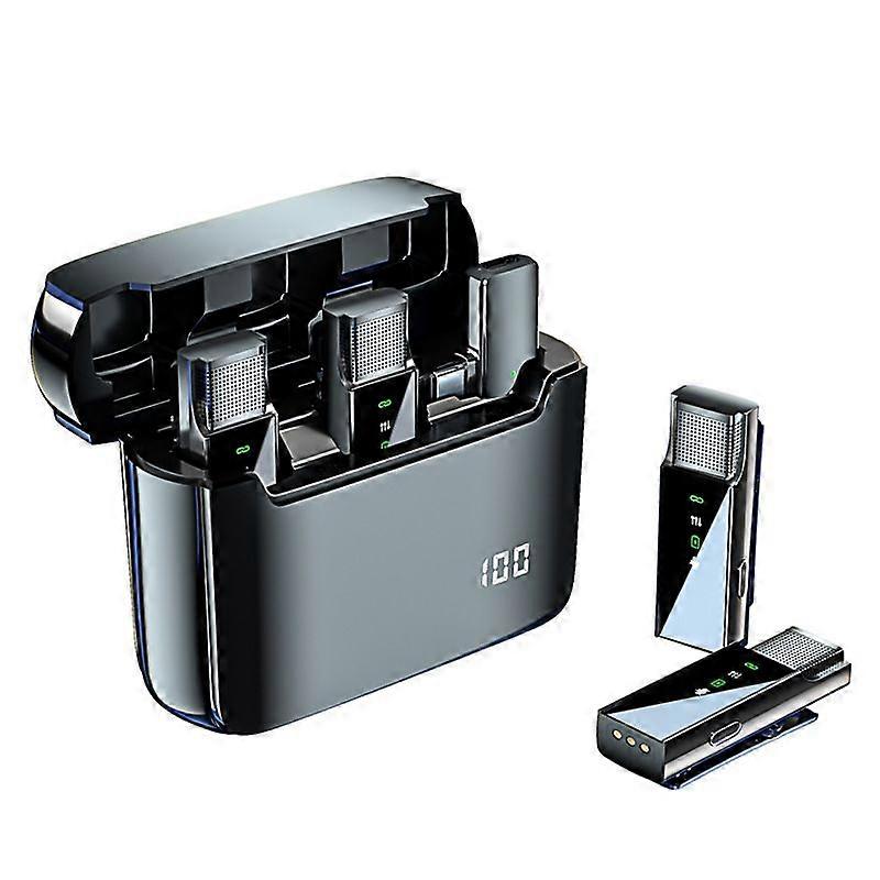 Smart Wireless Lavalier Mic Noise Reduction Type-C Android