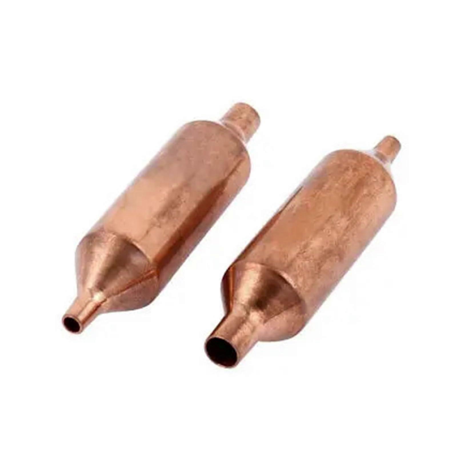 2Pack 77mm Single Pipe Refrigerator Dryer Filter Replacement for Freezer, Wide Compatibility