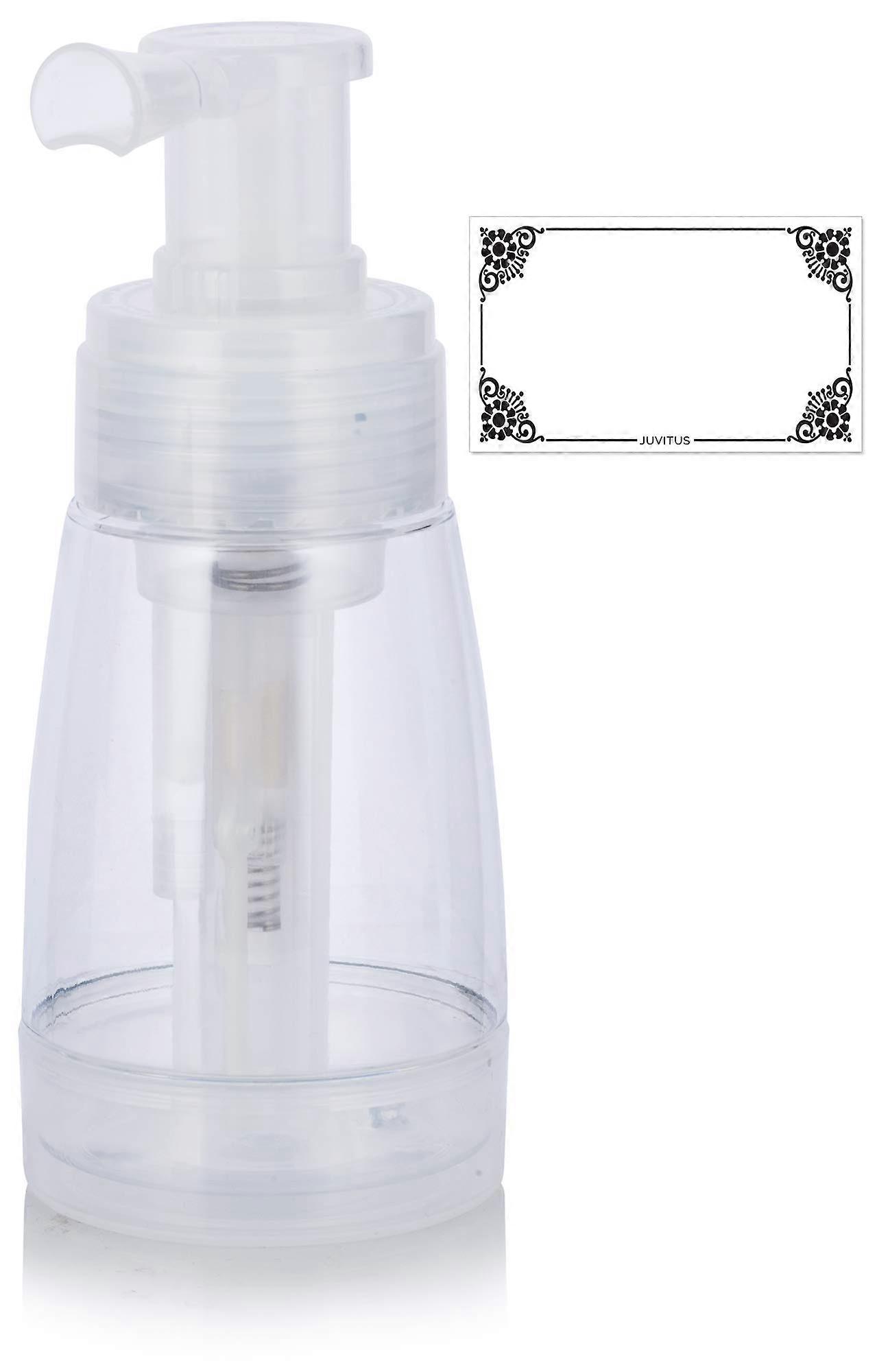 Powder Spray Bottle with Locking Nozzle, 6oz Refillable SpillProof Travel Dispenser