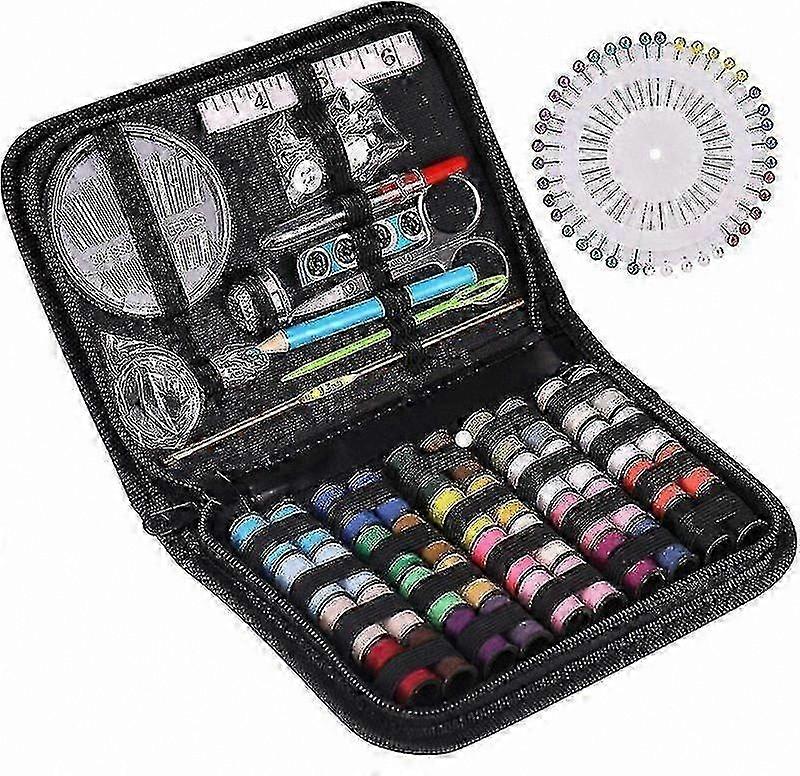 Large Format Sewing Kit with Thread Bobbins and Accessories for Beginners Premium Quality Craft Set