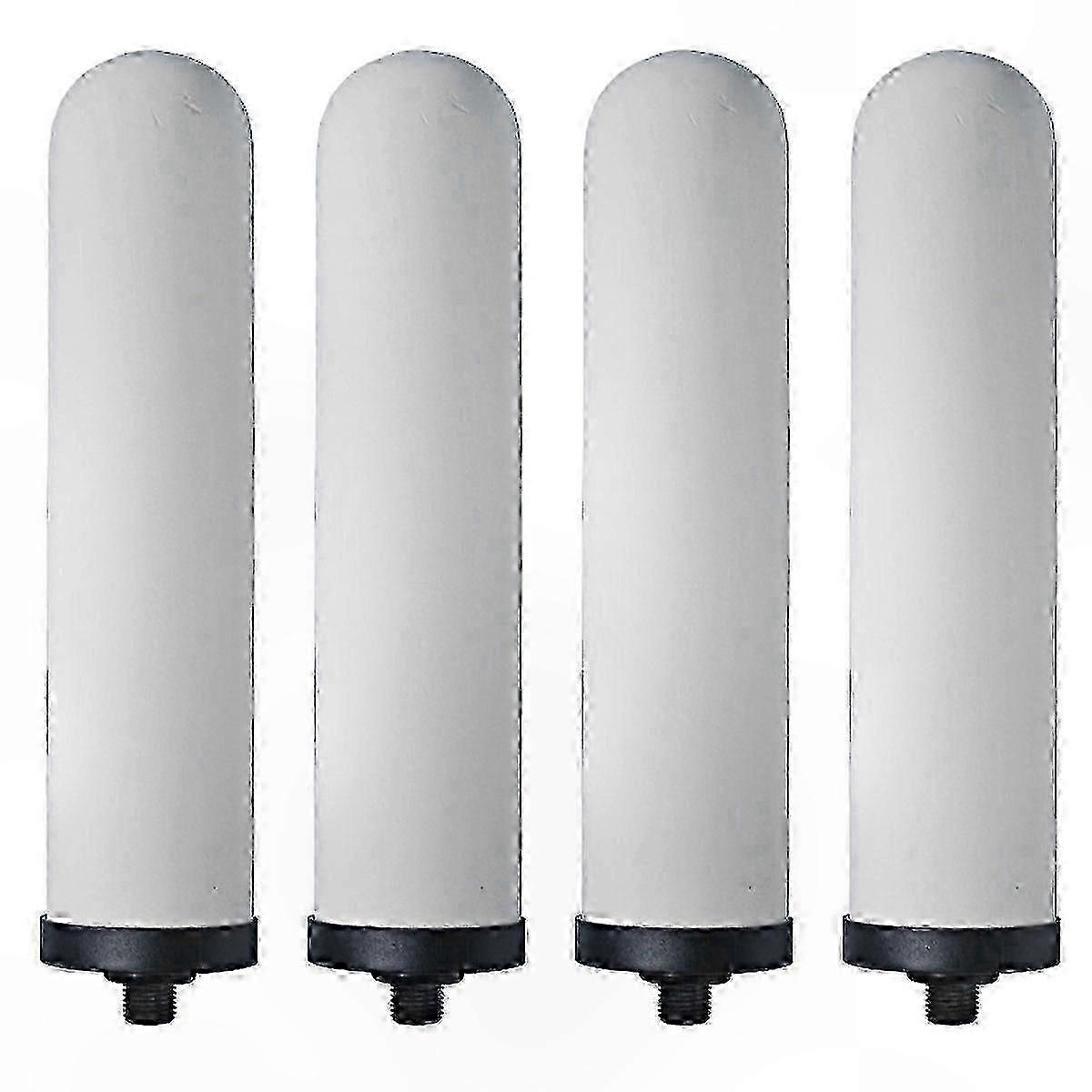 Ceramic Water Filters 4-Pack for Filtration Systems