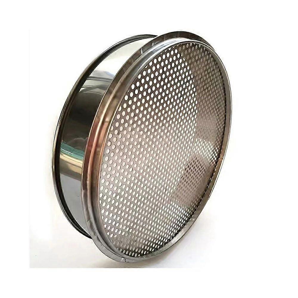 Large 30cm Stainless Steel Kitchen Sieve with Multiple Mesh Sizes for Baking and Cooking