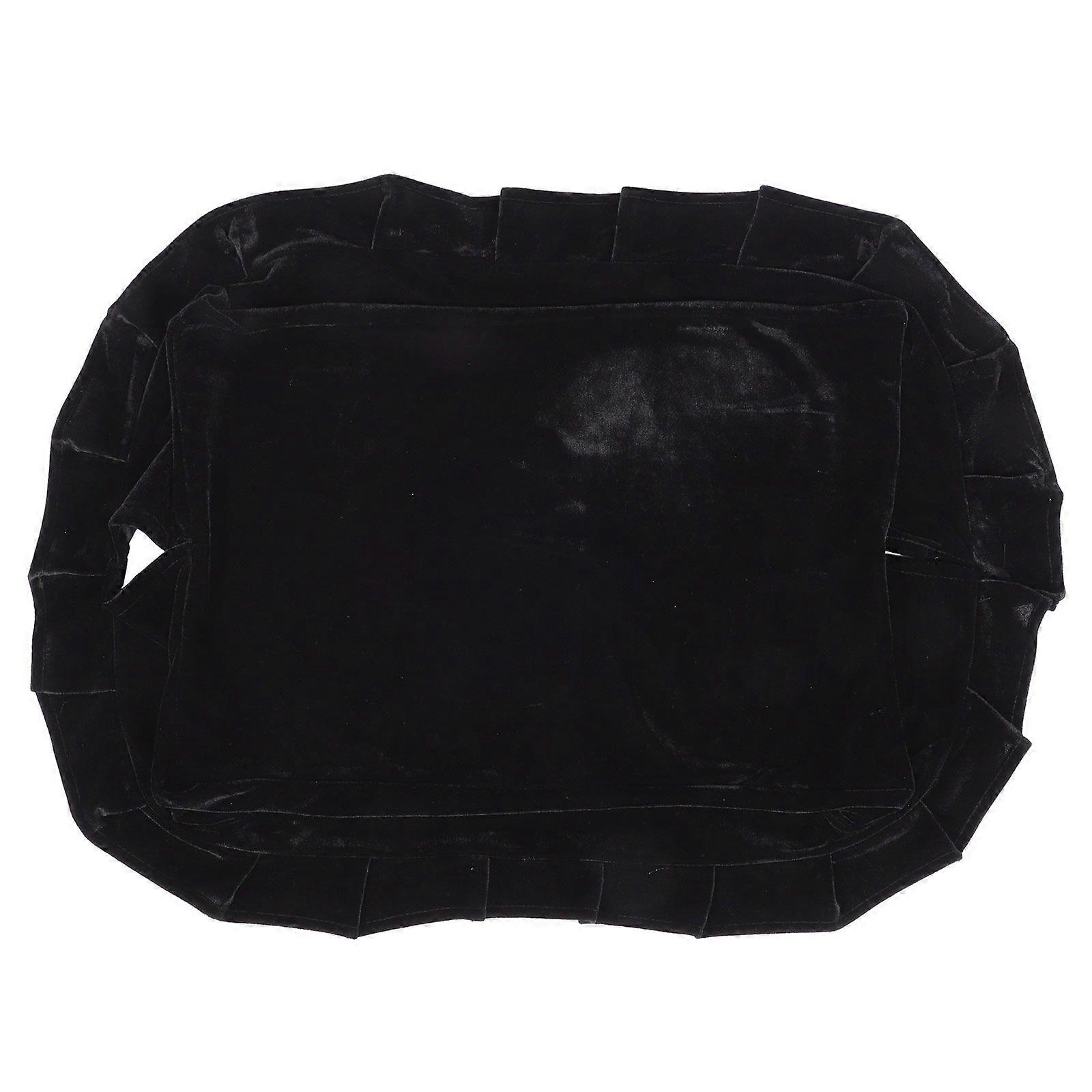 Practical Pleuche Chair Bench Stool Cover Protective Cover for Piano Stool