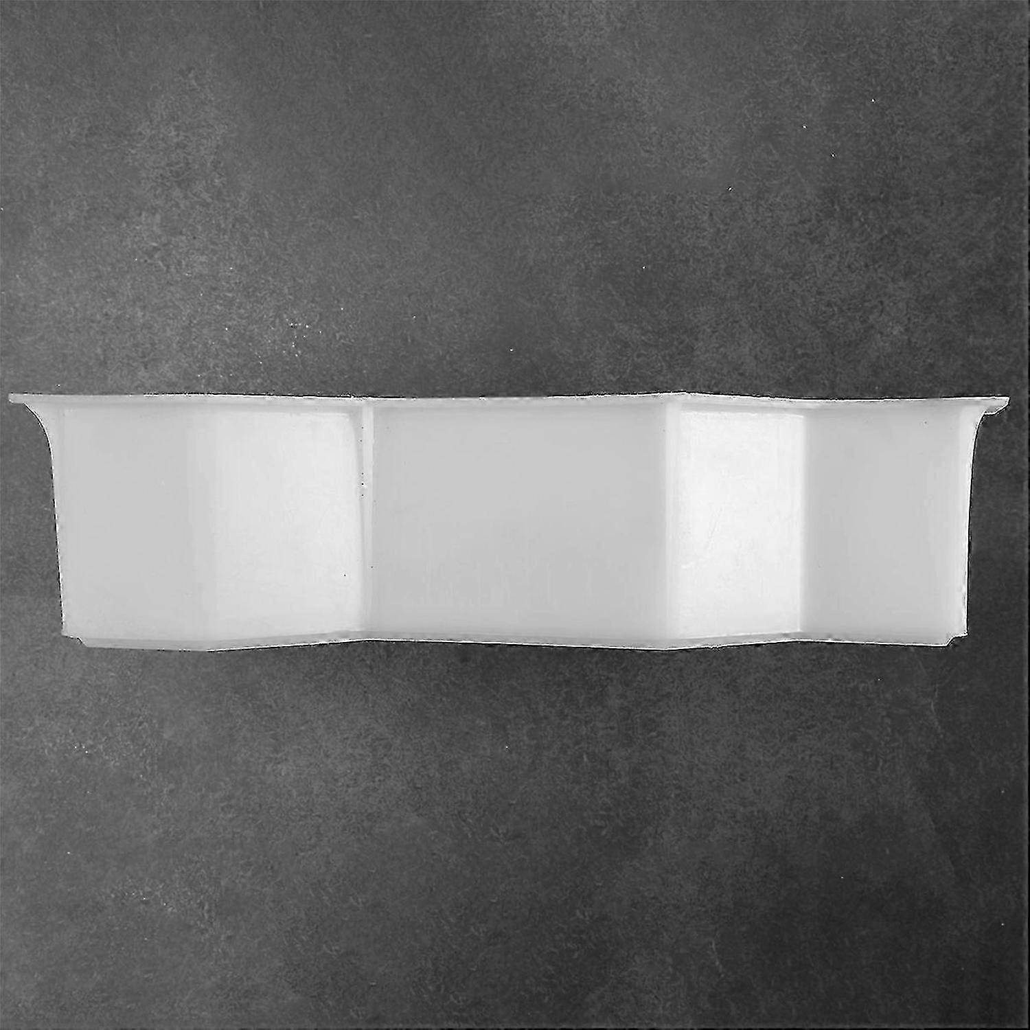 Three-wave garden path plastic concrete paving brick mold