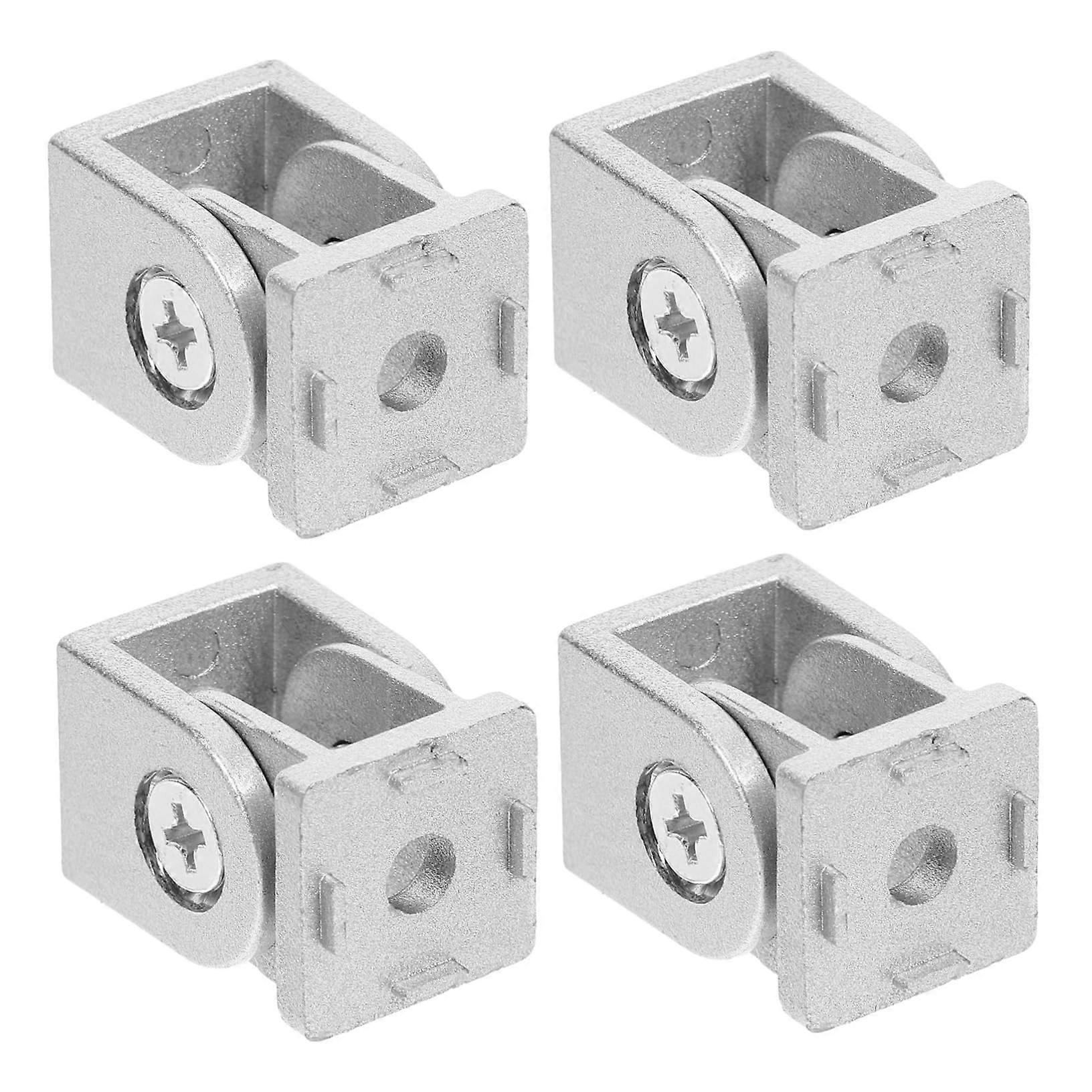 Aluminum Extrusion Connector Adjustable Pivot Joint Zinc Alloy for Modular Framing Systems 4pcs