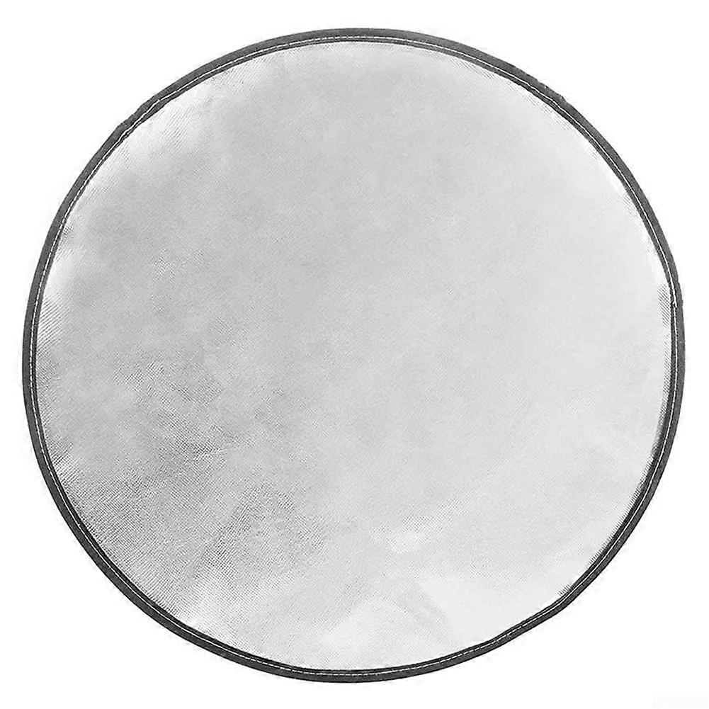 36Inch Round Fireproof Grill Mat for BBQ Pits with DoubleSided HeatResistant Deck Protection