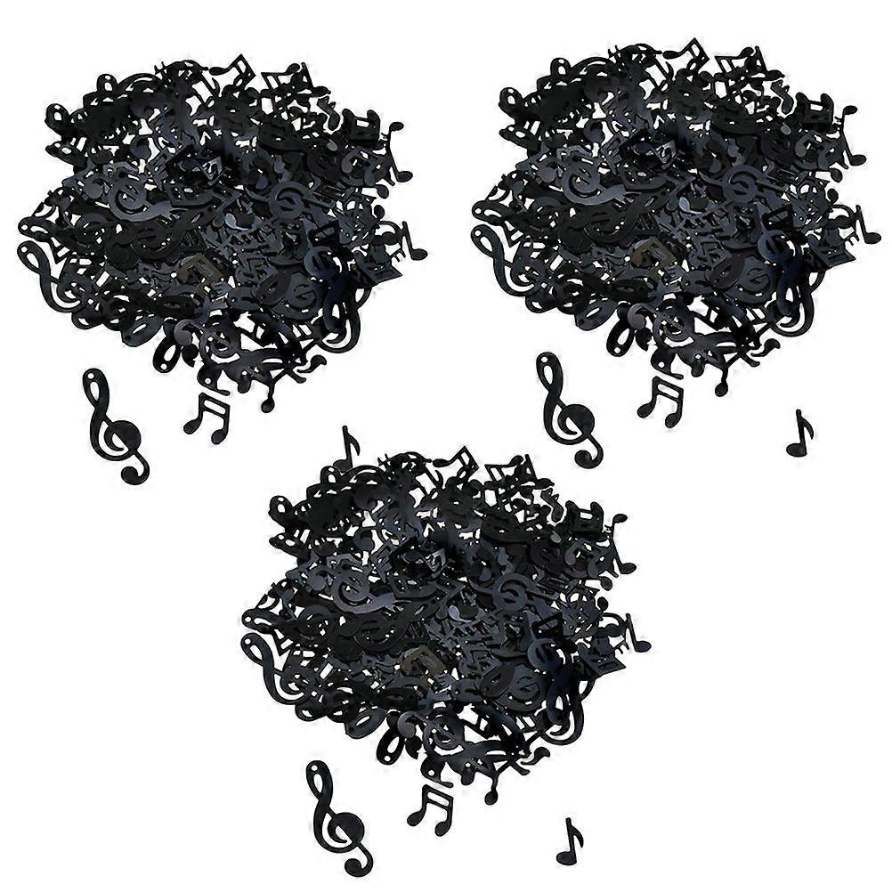 3 Packs Note Paper Scrape Plastic Note Birthday Confetti Paper Scrape Decor