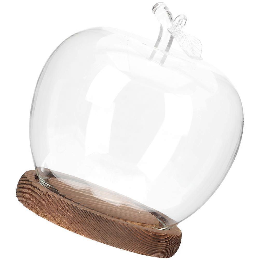 Glass Dome Flower Cover for Storage Decorative Display