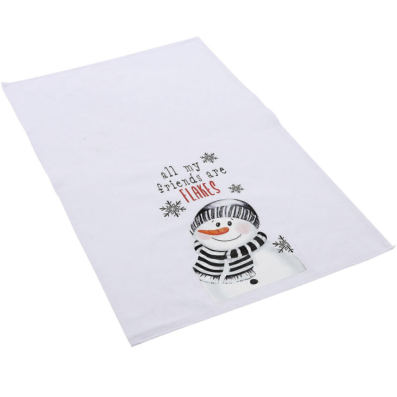 Absorbent Hand Towels 5Pcs Multi Cartoon Design Hanging Cloth For Quick-Drying Kitchen