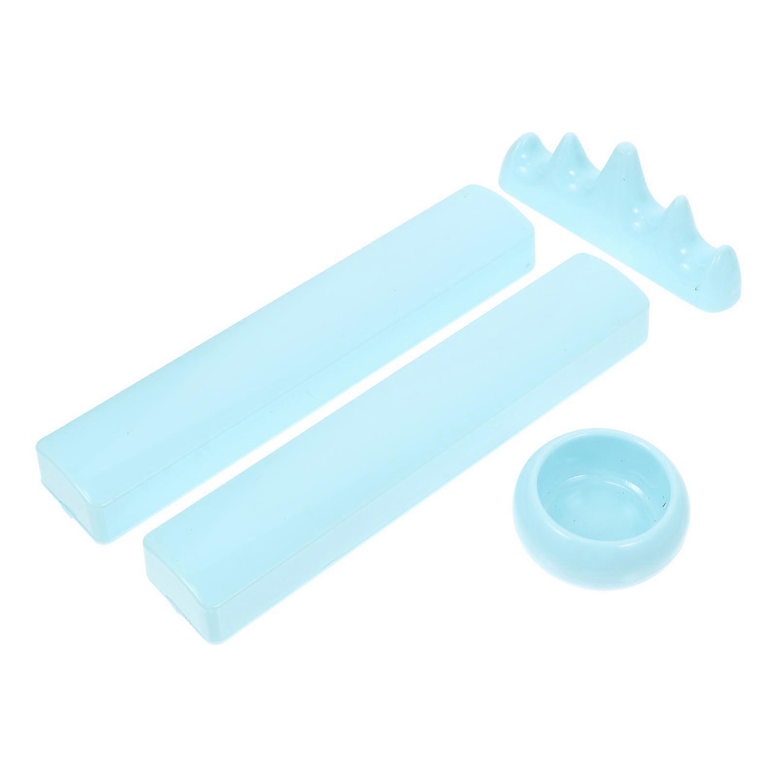 Painting Paperweights Plastic for Calligraphy with 20Pcs Rack