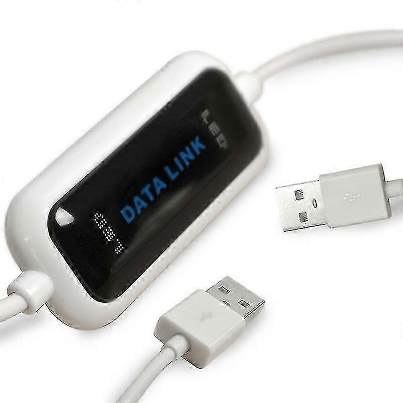 USB 2.0 filoverførselskabel til Windows PC til PC-forbindelse