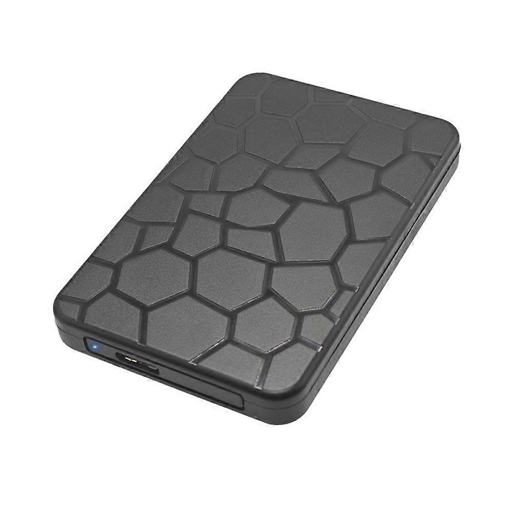 Solid State SATA Laptop USB Universal SSD 2.5-Inch Marble Pattern External Hard Drive Enclosure
